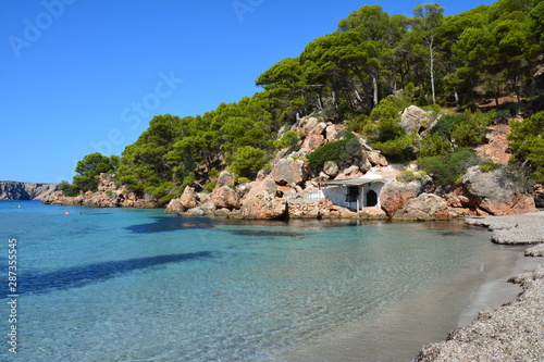 Plage Algaiarens Minorque Baléares Espagne photo