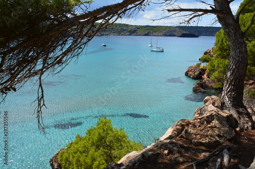 Plage Algaiarens Minorque Bal  ares Espagne