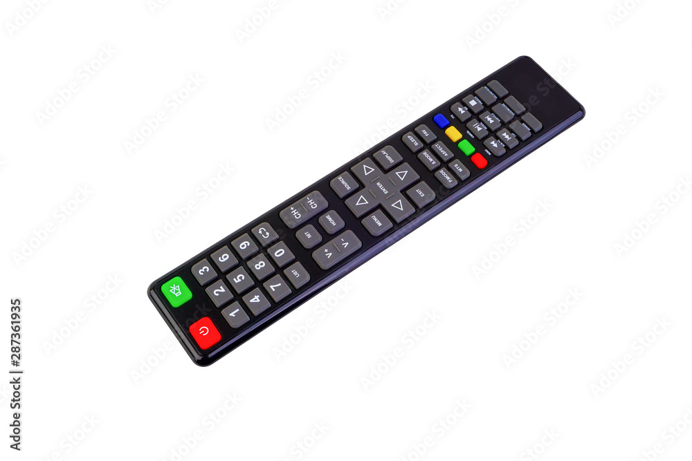 Remote control isolate on white background Remote control isolate on white background