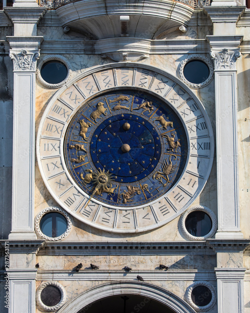 St. Marks Clock Tower in Venice