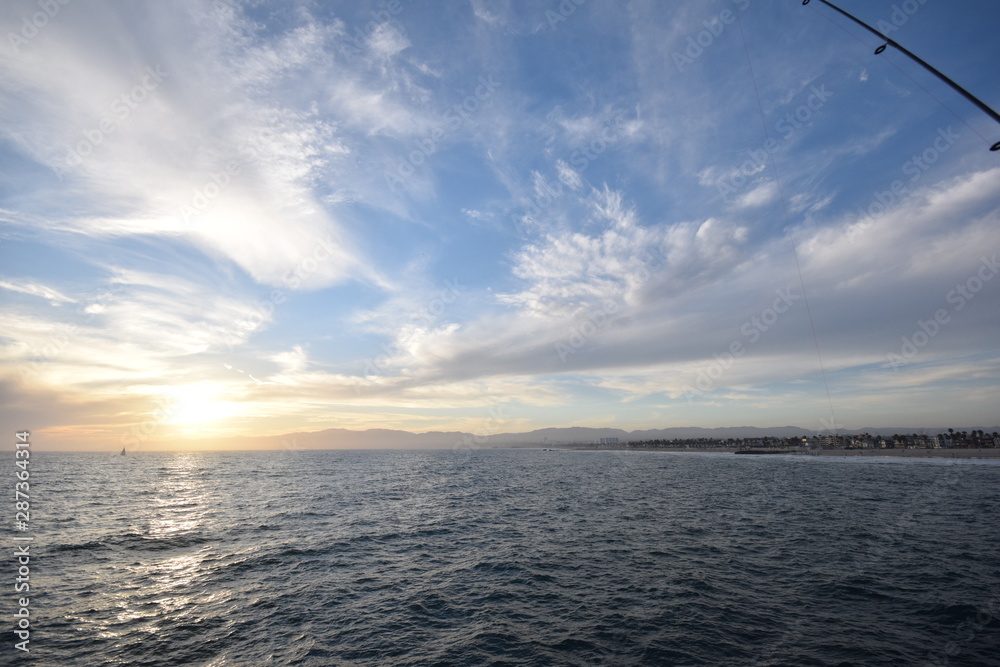 Fototapeta premium Los Angeles Santa monica