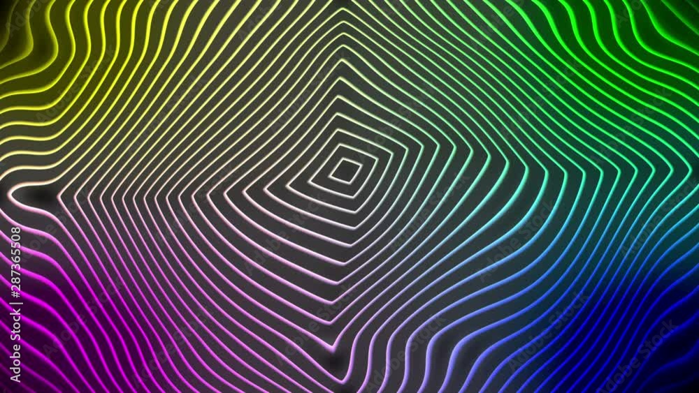 Colorful Lines Structures Background Loop Colorful Lines Structures Background Loop