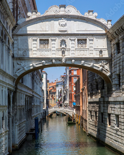 The Bridge of Sighs in Venice photo