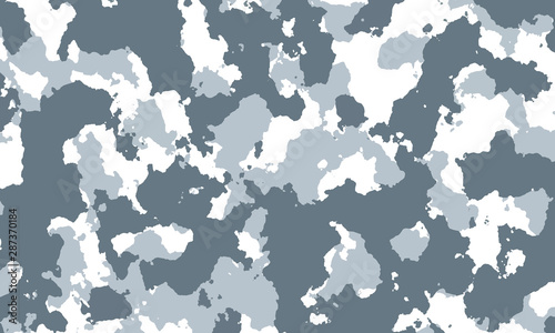 texture military Camouflage pattern background vector illustration. Classic clothing style masking camo repeat print. forest texture High Resolution