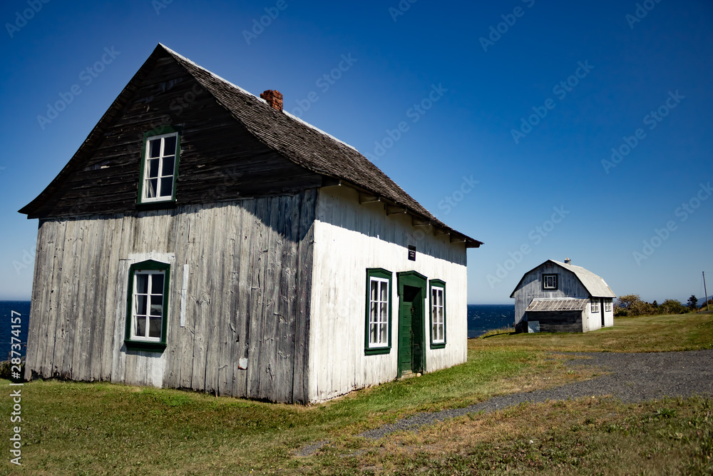 Vieux batiments en Gaspésie Vieux batiments en Gaspésie