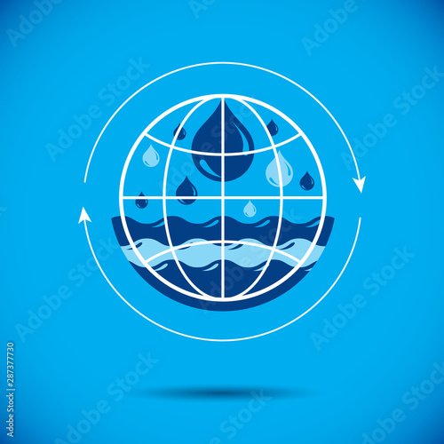 Global water circulation ve...