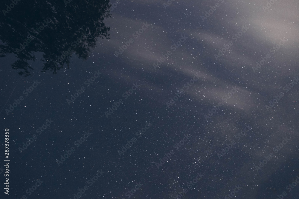 Beautiful night sky full of stars Beautiful night sky full of stars