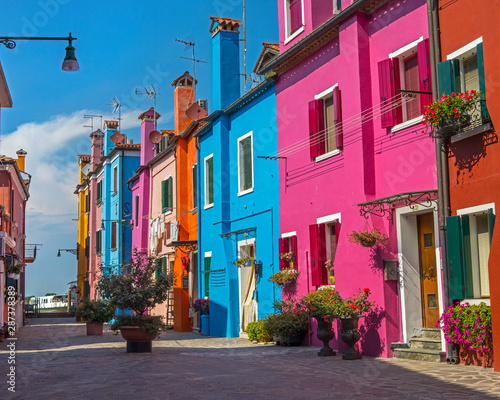 Burano in Italy