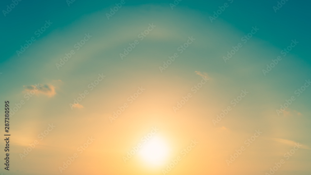 Fototapeta premium Gentle sunsets on Phuket Island, Thailand, bright light, comfortable eyes Timelapse video 4k.