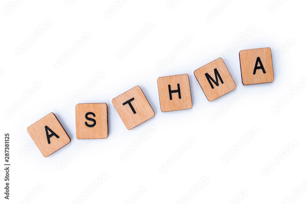 The word ASTHMA The word ASTHMA