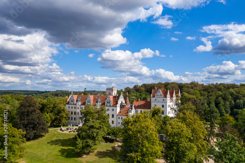 Schloss Boitzenburg in der Uckermark im Bundesland Brandenburg