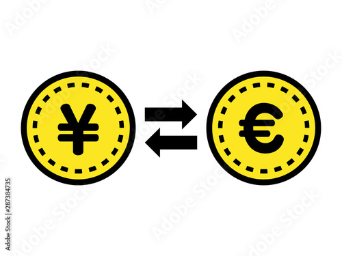 円とユーロの交換