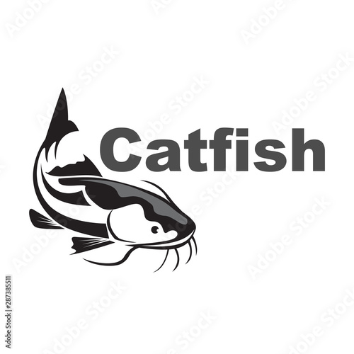 menu Catfish art logo design inspiration