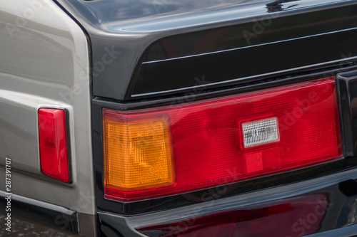 テールライト　Old car tail light (brake light)