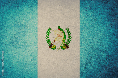 Grunge Flag of guatemala