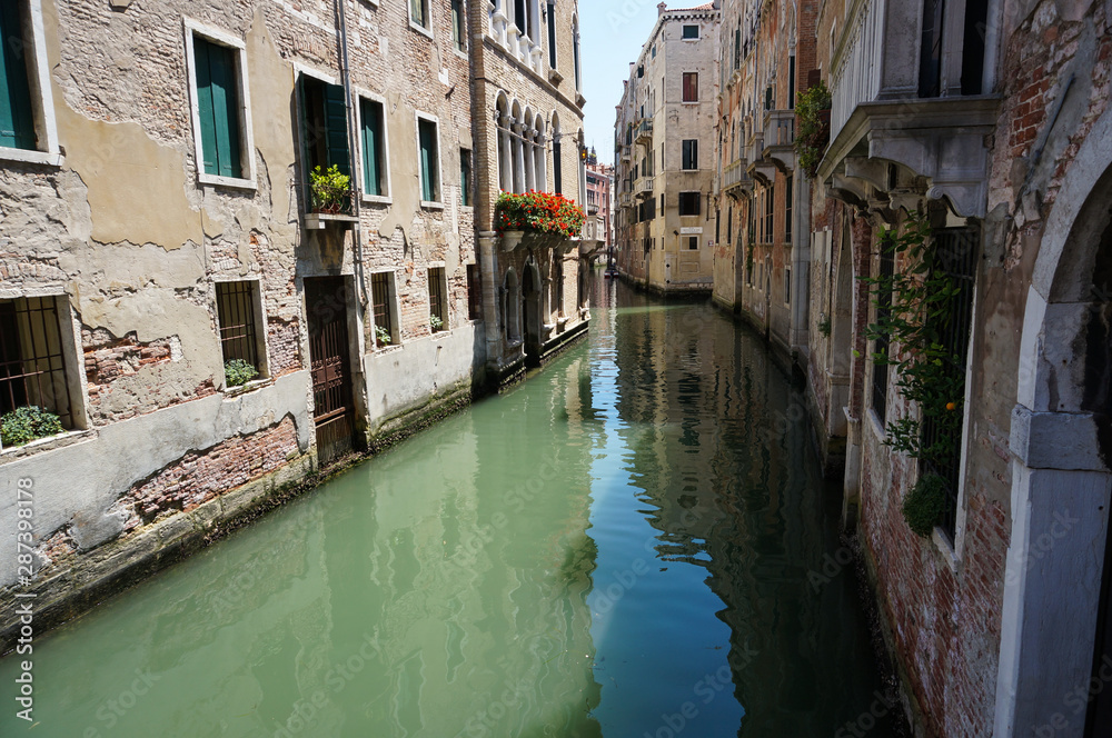 cozy streets of the old city of Venice