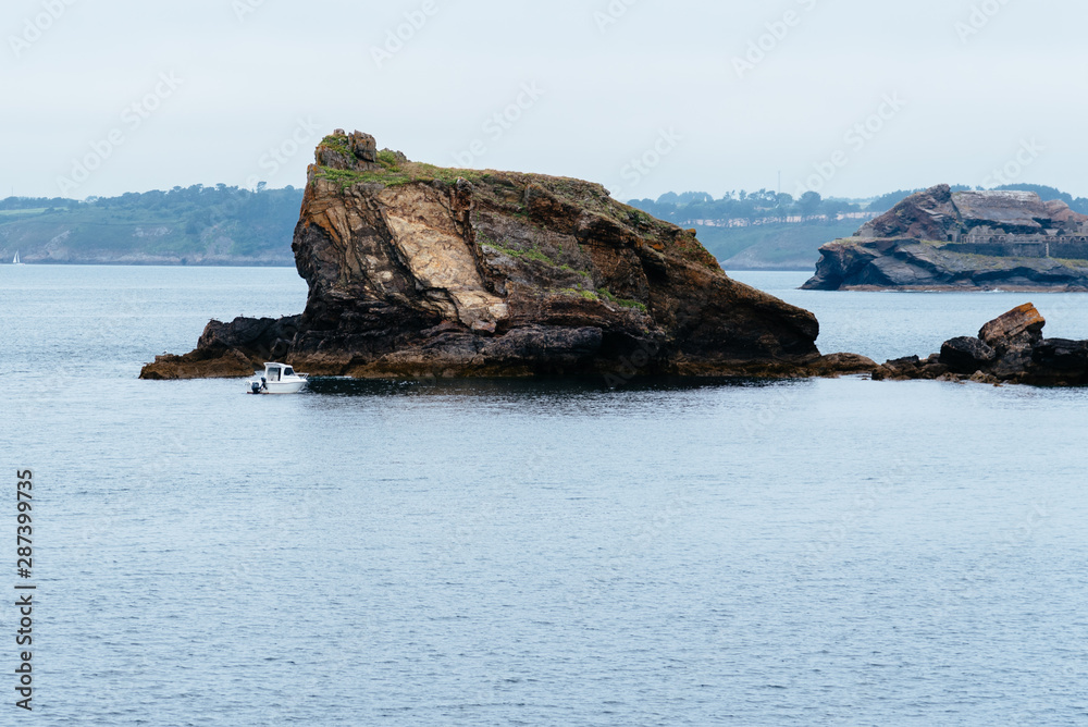 Fototapeta premium Seascape of the coast of FInistere