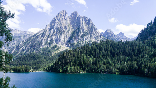 Mountains landscape in summertime
