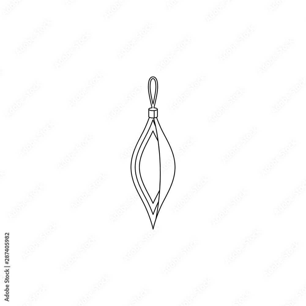 Christmas tree toy icon. Element of chrismas for mobile concept and web apps icon. Outline, thin line icon for website design and development, app development Christmas tree toy icon. Element of chrismas for mobile concept and web apps icon. Outline, thin line icon for website design and development, app development