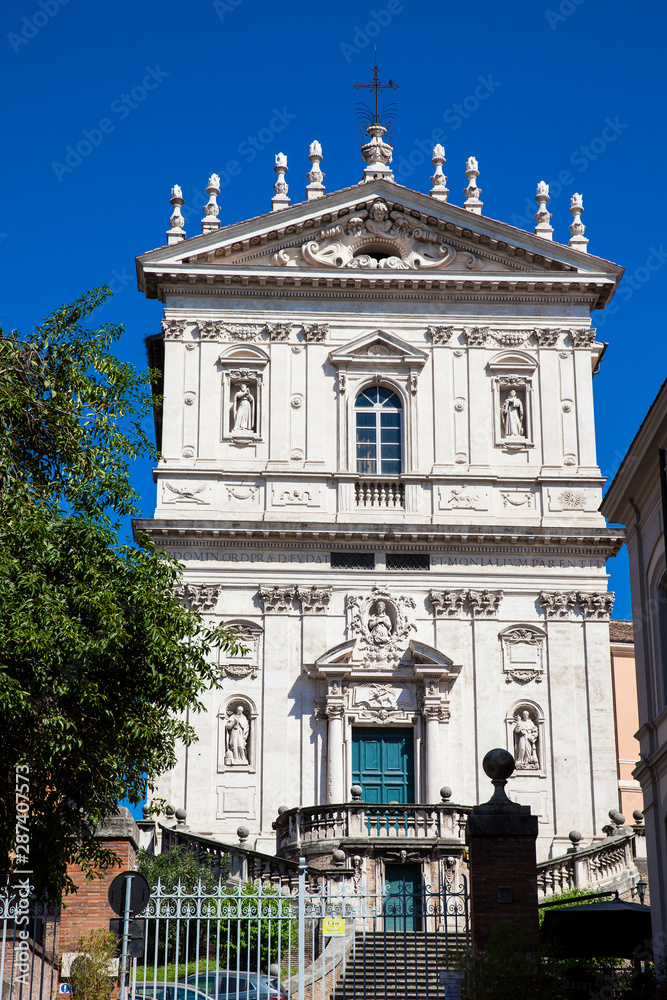 The historical church of Santi Domenico e Sisto built on the year 1663