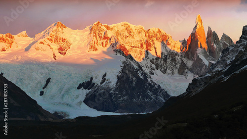 Cerro Torre mountain. Argentina, Patagonia