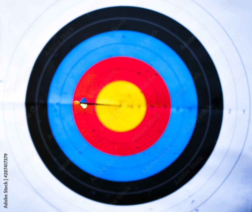 target on black background target on black background