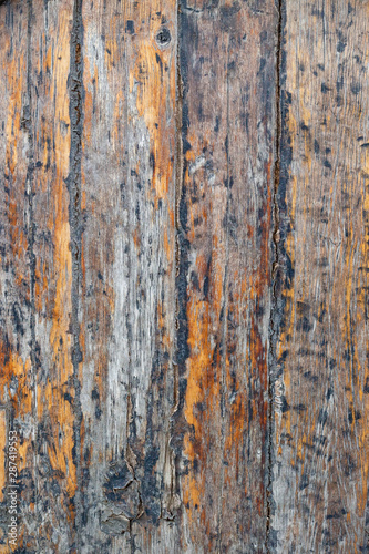 Close up texture  wooden plank