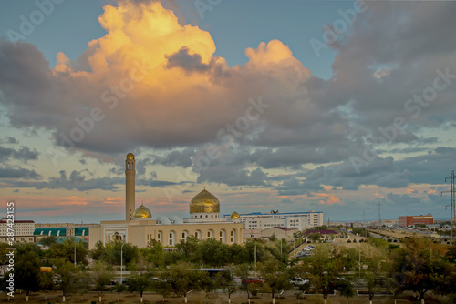 Мечеть и облака