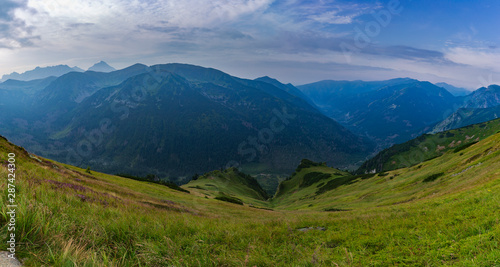 Panorama of Tatra Mountains from Poland