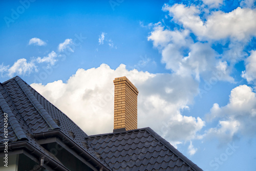 Bild auf Leinwand chimney