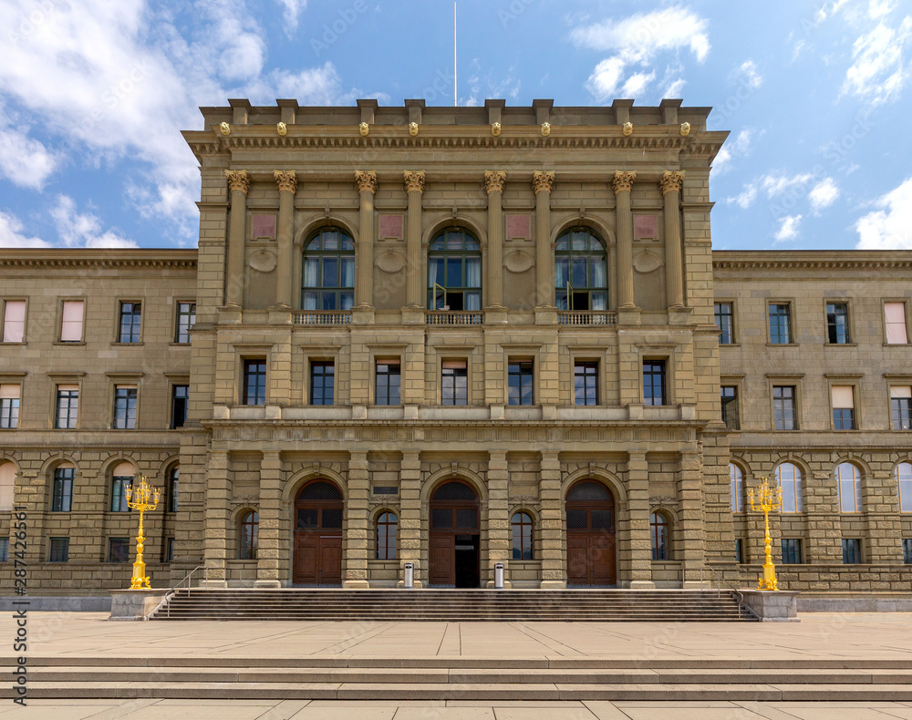 Zurich. State University building.