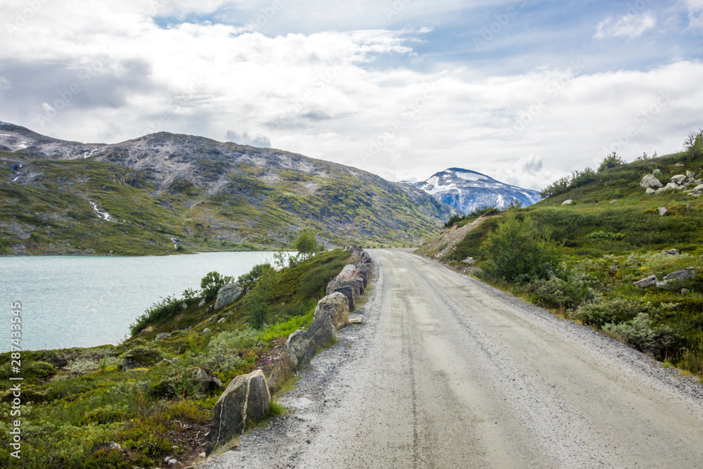 clouds over Gamle Strynefjellet mountain road in Norway clouds over Gamle Strynefjellet mountain road in Norway