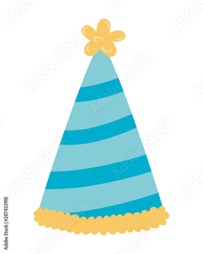 Happy Birthday and celebration hat design