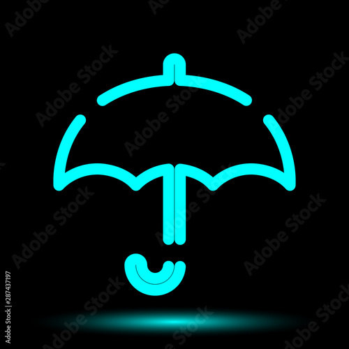 Umbrella icon vector design. Umbrella logo