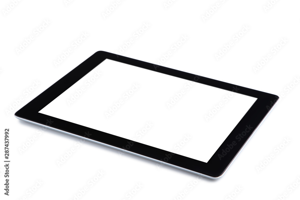 Tablet computer isolated on white background Tablet computer isolated on white background