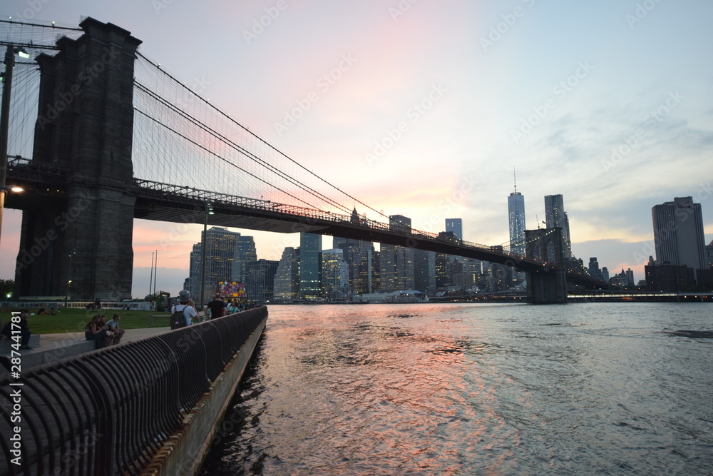 Naklejka premium NY NY 