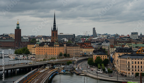 Skyline in Stockholm Sweden © Simona