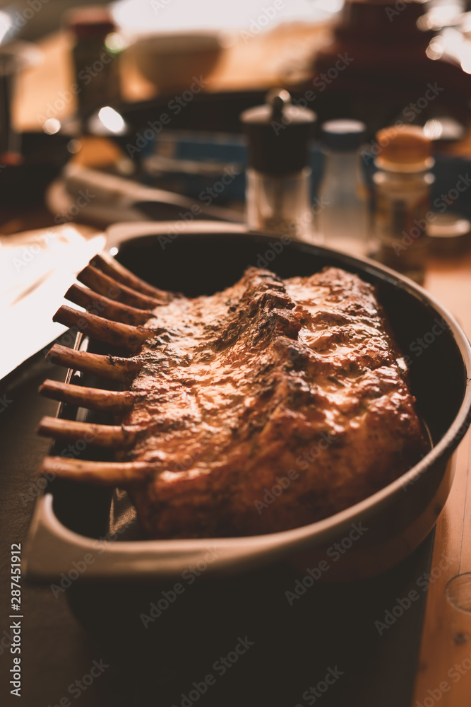 Fototapeta premium Ein Grillabend im Sommer
