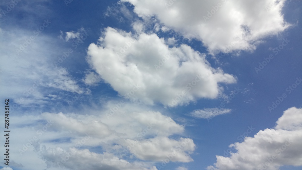 Cloud Formations On A Warm Summer Day Cloud Formations On A Warm Summer Day