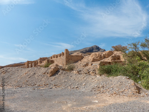 Tanuf Ruins (near Nizwa) Sultanate of Oman