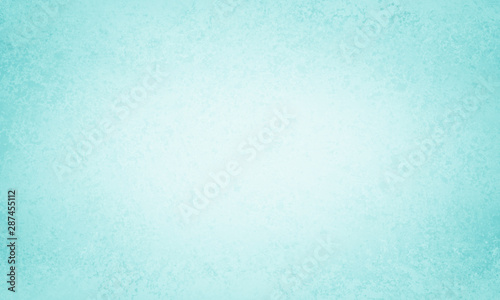 Blue background texture with pastel border with soft white center in abstract paper illustration