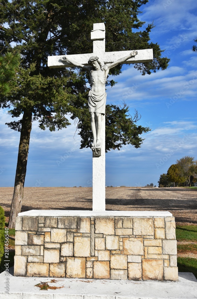 Crucifix in Cemetery
