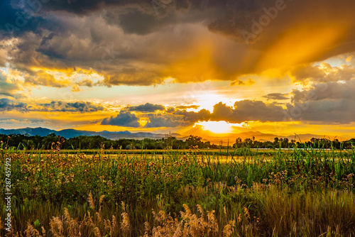 Sunset On Golden Pond