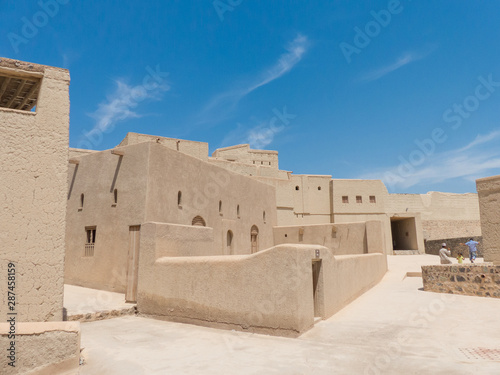 Bahla Fort in Bahla (بهلا ) City Sultanate of Oman