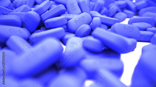 Photos pill used for Pre-Exposure Prophylaxis (PrEP) HIV