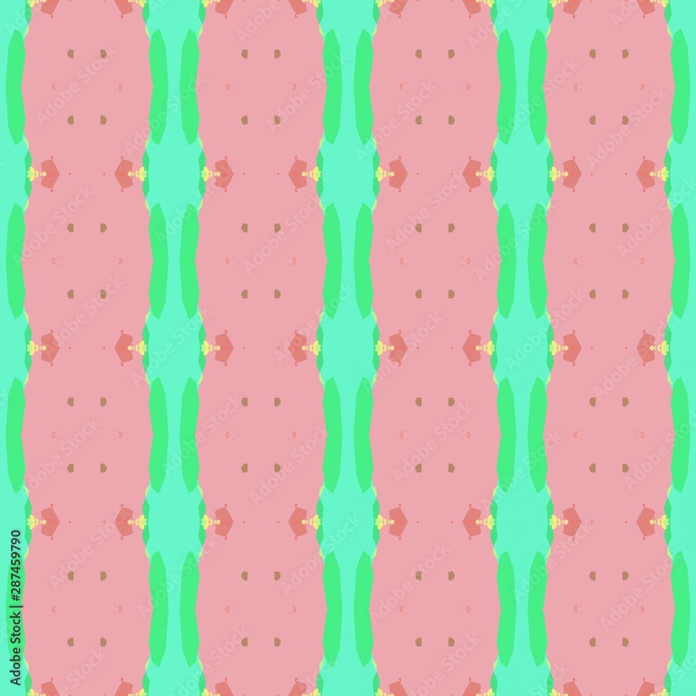 abstract seamless pattern with medium aqua marine, pastel magenta and dark salmon colors. endless texture for wallpaper, creative or fashion design