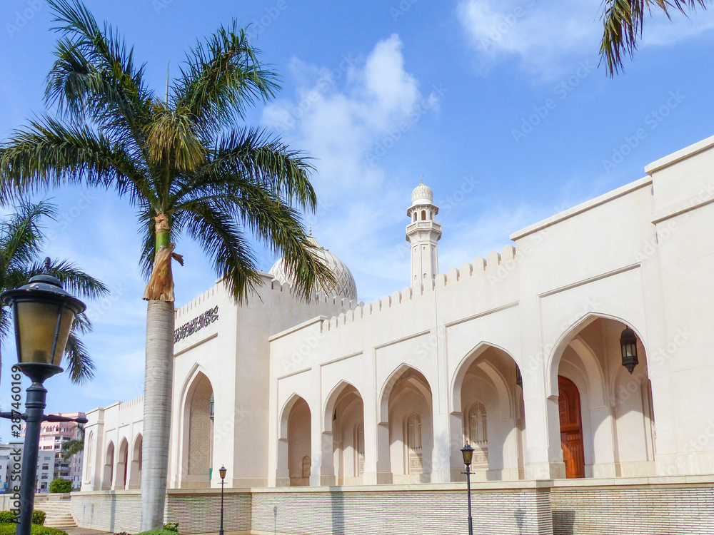 Sultan Qaboos Mosque in Salalah Sultanate of Oman