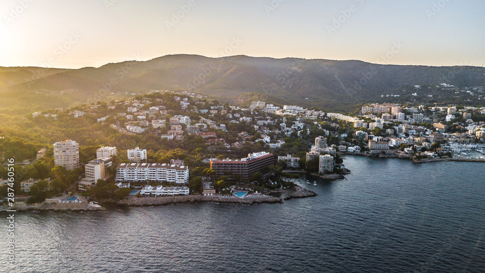 Fototapeta premium Mallorca Majorca Spain Aerial Drone Photography