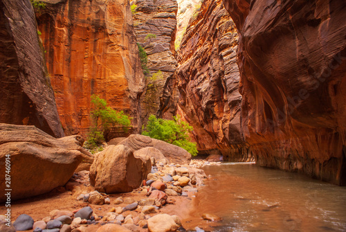 Boulders in the Virgin Narrows photo