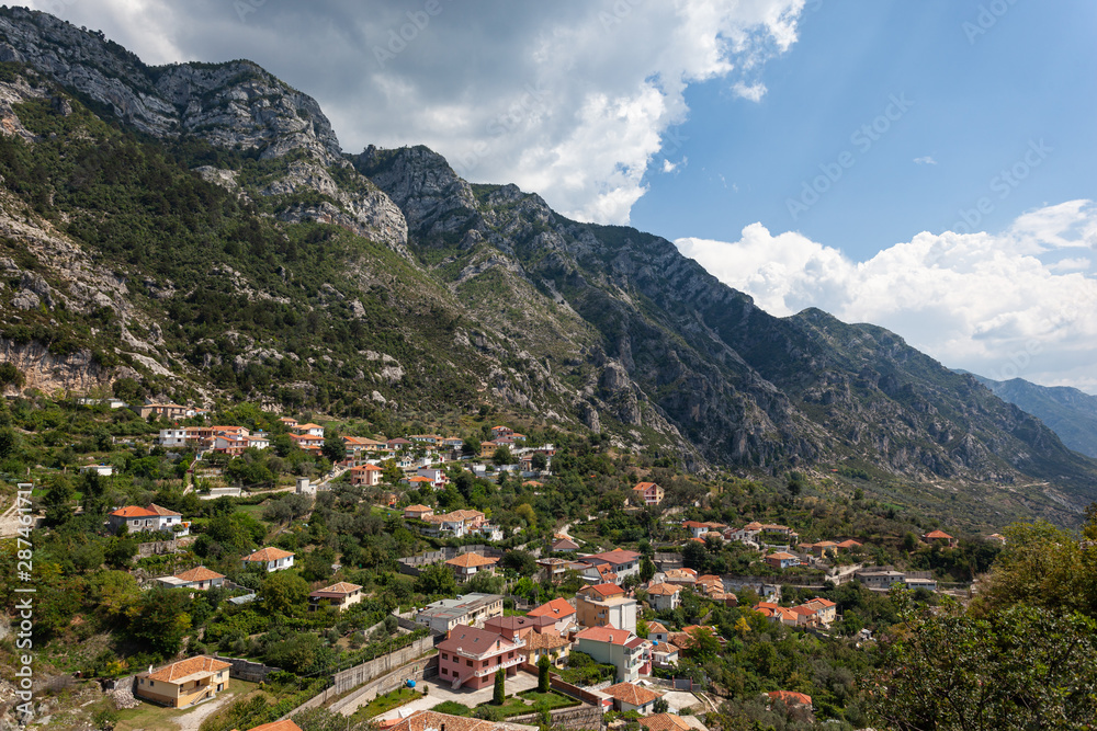 View from Kruje Fortress, Albania